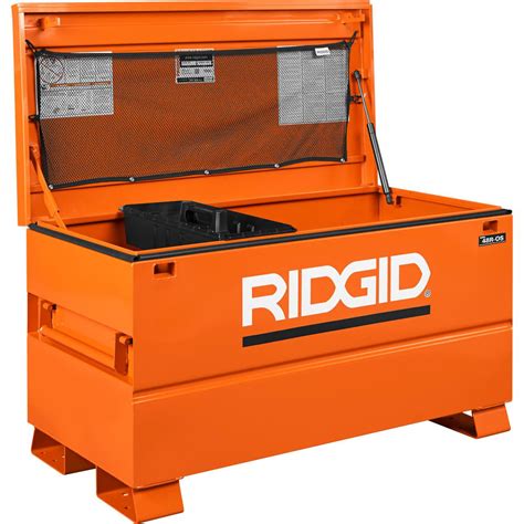 orange tool box for truck